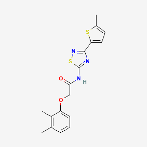 2-(2,3-dimethylphenoxy)-N-[3-(5-methylthiophen-2-yl)-1,2,4-thiadiazol-5-yl]acetamide