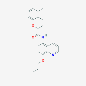 N-(8-butoxyquinolin-5-yl)-2-(2,3-dimethylphenoxy)propanamide