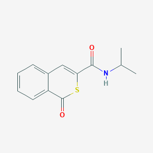 1-oxo-N-(propan-2-yl)-1H-isothiochromene-3-carboxamide