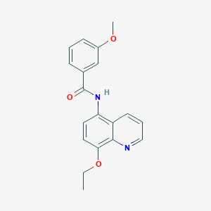 N-(8-ethoxyquinolin-5-yl)-3-methoxybenzamide