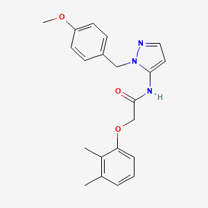 2-(2,3-dimethylphenoxy)-N-[1-(4-methoxybenzyl)-1H-pyrazol-5-yl]acetamide