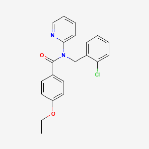 N-(2-chlorobenzyl)-4-ethoxy-N-(pyridin-2-yl)benzamide