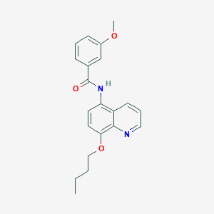 N-(8-butoxyquinolin-5-yl)-3-methoxybenzamide