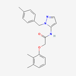 2-(2,3-dimethylphenoxy)-N-[1-(4-methylbenzyl)-1H-pyrazol-5-yl]acetamide