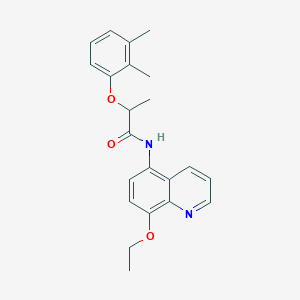 2-(2,3-dimethylphenoxy)-N-(8-ethoxyquinolin-5-yl)propanamide