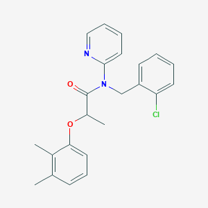 N-(2-chlorobenzyl)-2-(2,3-dimethylphenoxy)-N-(pyridin-2-yl)propanamide