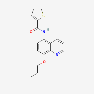 N-(8-butoxyquinolin-5-yl)thiophene-2-carboxamide