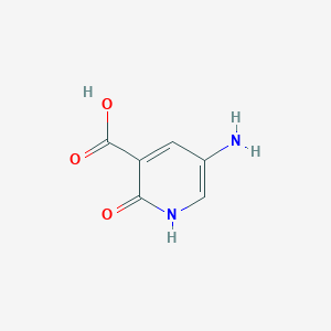 B113225 5-Amino-2-oxo-1,2-dihydropyridine-3-carboxylic acid CAS No. 89640-79-9