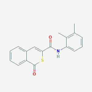 molecular formula C18H15NO2S B11322611 N-(2,3-dimethylphenyl)-1-oxo-1H-isothiochromene-3-carboxamide 