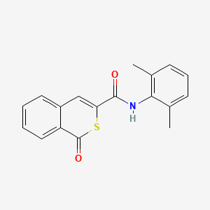 N-(2,6-dimethylphenyl)-1-oxo-1H-isothiochromene-3-carboxamide