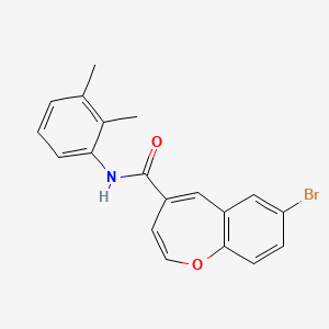 7-bromo-N-(2,3-dimethylphenyl)-1-benzoxepine-4-carboxamide