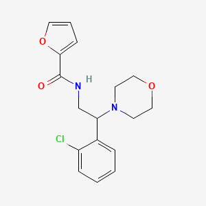 N-[2-(2-chlorophenyl)-2-(morpholin-4-yl)ethyl]furan-2-carboxamide