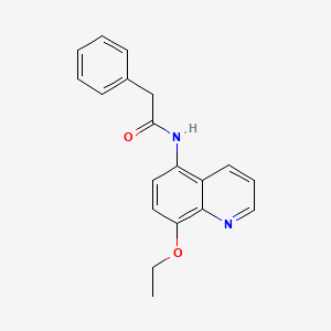 N-(8-ethoxyquinolin-5-yl)-2-phenylacetamide