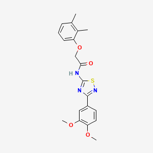 N-[3-(3,4-dimethoxyphenyl)-1,2,4-thiadiazol-5-yl]-2-(2,3-dimethylphenoxy)acetamide