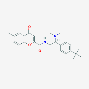 N-[2-(4-tert-butylphenyl)-2-(dimethylamino)ethyl]-6-methyl-4-oxo-4H-chromene-2-carboxamide