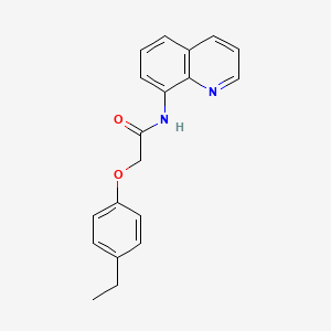 2-(4-ethylphenoxy)-N-(quinolin-8-yl)acetamide