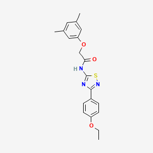 2-(3,5-dimethylphenoxy)-N-[3-(4-ethoxyphenyl)-1,2,4-thiadiazol-5-yl]acetamide