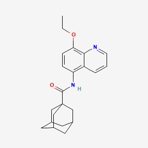 N-(8-ethoxyquinolin-5-yl)adamantane-1-carboxamide