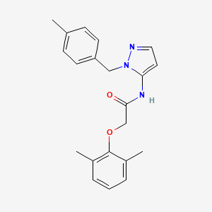 2-(2,6-dimethylphenoxy)-N-[1-(4-methylbenzyl)-1H-pyrazol-5-yl]acetamide