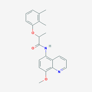 2-(2,3-dimethylphenoxy)-N-(8-methoxyquinolin-5-yl)propanamide