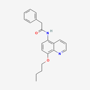 N-(8-butoxyquinolin-5-yl)-2-phenylacetamide