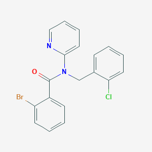 2-bromo-N-(2-chlorobenzyl)-N-(pyridin-2-yl)benzamide