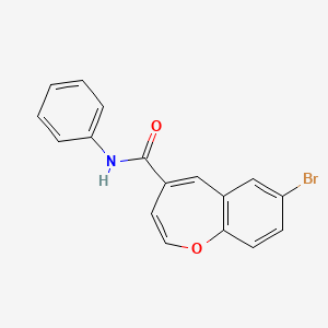 7-bromo-N-phenyl-1-benzoxepine-4-carboxamide