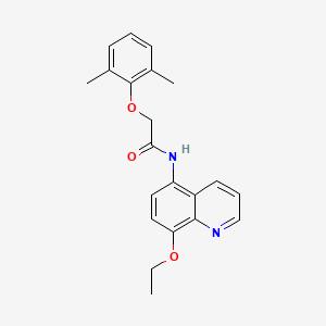 2-(2,6-dimethylphenoxy)-N-(8-ethoxyquinolin-5-yl)acetamide