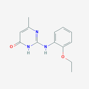 2-[(2-Ethoxyphenyl)amino]-6-methylpyrimidin-4-ol