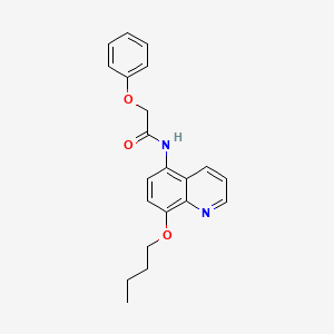 N-(8-butoxyquinolin-5-yl)-2-phenoxyacetamide