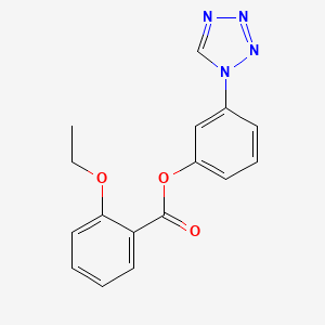 3-(1H-tetrazol-1-yl)phenyl 2-ethoxybenzoate