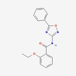 2-ethoxy-N-(5-phenyl-1,2,4-oxadiazol-3-yl)benzamide