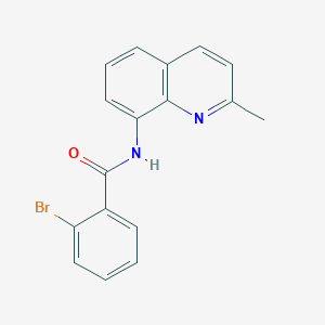 2-bromo-N-(2-methylquinolin-8-yl)benzamide