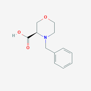 B113299 (R)-4-Benzyl-3-morpholinecarboxylic acid CAS No. 929047-50-7
