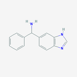 B113301 (1H-Benzo[d]imidazol-5-yl)(phenyl)methanamine CAS No. 929974-45-8