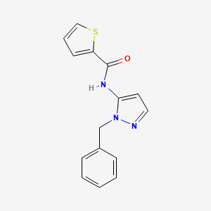 N-(1-benzyl-1H-pyrazol-5-yl)thiophene-2-carboxamide