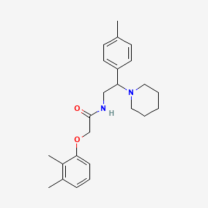 2-(2,3-dimethylphenoxy)-N-[2-(4-methylphenyl)-2-(piperidin-1-yl)ethyl]acetamide