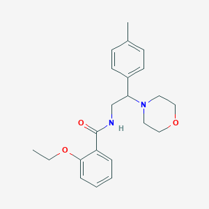 2-ethoxy-N-[2-(4-methylphenyl)-2-(morpholin-4-yl)ethyl]benzamide