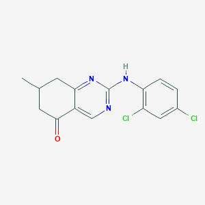 2-[(2,4-dichlorophenyl)amino]-7-methyl-7,8-dihydroquinazolin-5(6H)-one