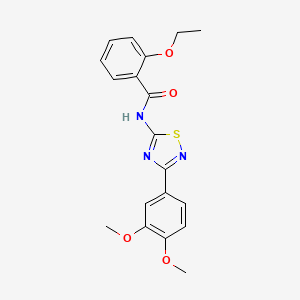 N-[3-(3,4-dimethoxyphenyl)-1,2,4-thiadiazol-5-yl]-2-ethoxybenzamide