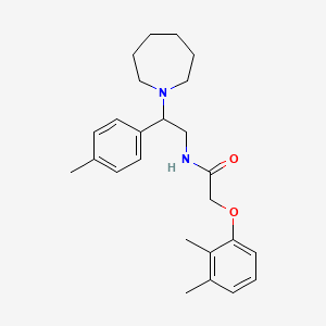 N-[2-(azepan-1-yl)-2-(4-methylphenyl)ethyl]-2-(2,3-dimethylphenoxy)acetamide