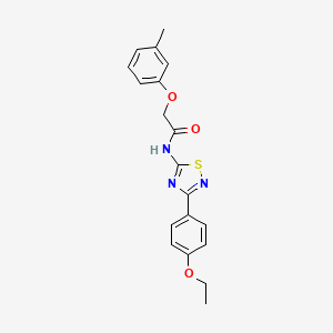 N-[3-(4-ethoxyphenyl)-1,2,4-thiadiazol-5-yl]-2-(3-methylphenoxy)acetamide