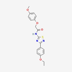 N-[3-(4-ethoxyphenyl)-1,2,4-thiadiazol-5-yl]-2-(4-methoxyphenoxy)acetamide