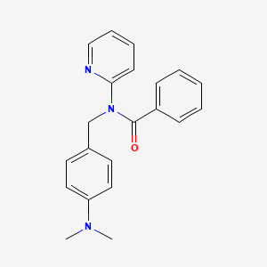 N-[4-(dimethylamino)benzyl]-N-(pyridin-2-yl)benzamide