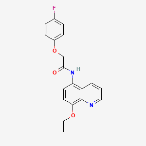 N-(8-ethoxyquinolin-5-yl)-2-(4-fluorophenoxy)acetamide