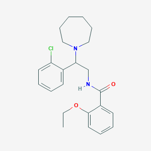 N-[2-(azepan-1-yl)-2-(2-chlorophenyl)ethyl]-2-ethoxybenzamide