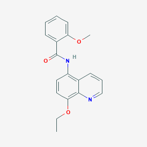 N-(8-ethoxyquinolin-5-yl)-2-methoxybenzamide