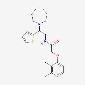 N-[2-(azepan-1-yl)-2-(thiophen-2-yl)ethyl]-2-(2,3-dimethylphenoxy)acetamide