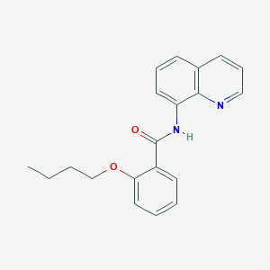 2-butoxy-N-(quinolin-8-yl)benzamide