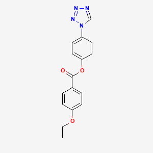 4-(1H-tetrazol-1-yl)phenyl 4-ethoxybenzoate